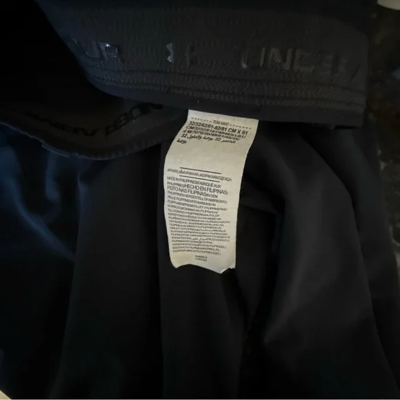 Under Armour UA Drive Golf Pants Straight Leg Fit Men's 32x32 Black Reg. $85 EUC - Picture 9 of 9